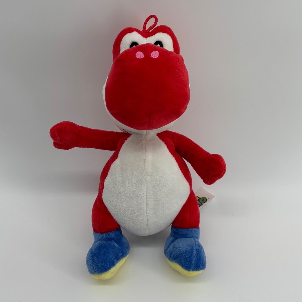 Nintendo Super Mario Red Yoshi Plush 8 Inch Stuffed Animal Toy